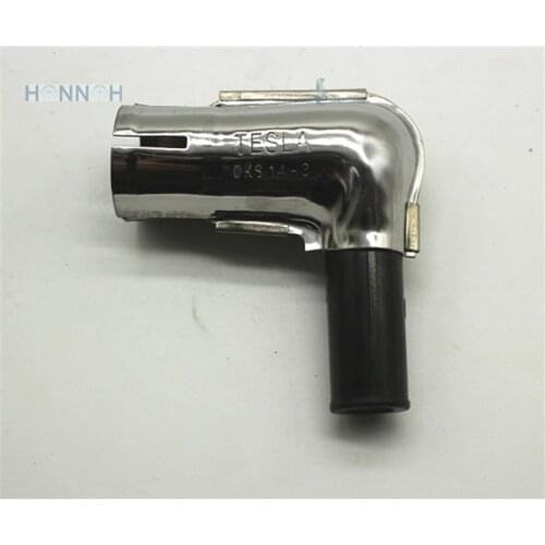 SPARK PLUG CAP Spark Plug Cap 90 degree METAL Boots Motorcycle for Honda 70 90 110 125 140 150 160CC ATV