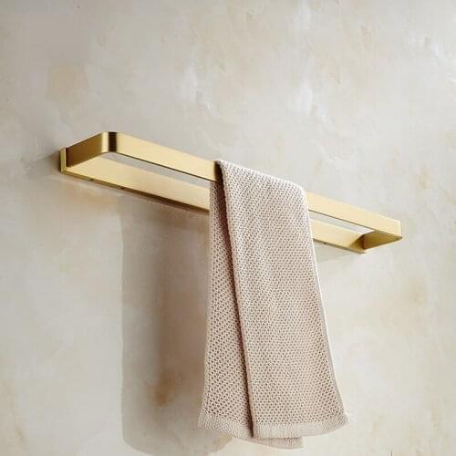 Brass Single Towel Bar Towel Holder Wall Towel Hanger Bathroom Accessories