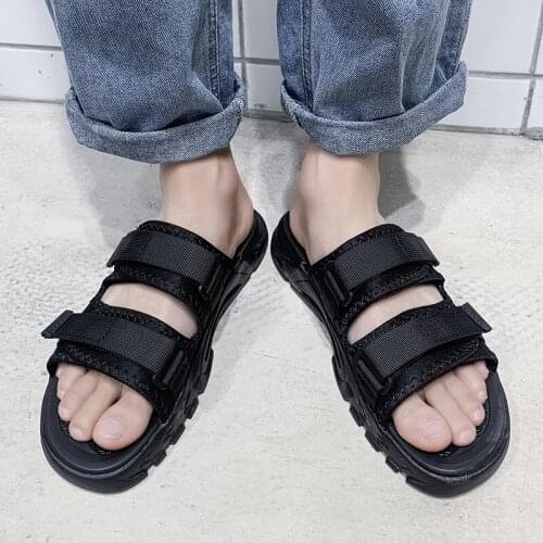 Trekking Sandals Mens Beach Sandals Men Outdoor Shoes Slide Sandal Roman Male Mens Sandale Homme Gladiator For Sports