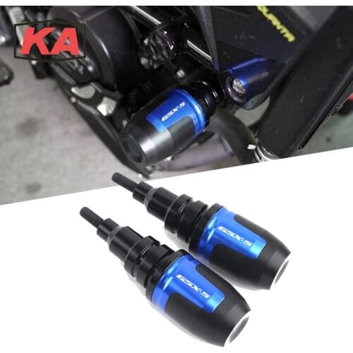 Latest Motorcycle CNC Falling Protection Frame Slider Guard Pad Protector For SUZUKI GSX-S750 GSX-S1000 GSXS750 GSXS1000 GSXS