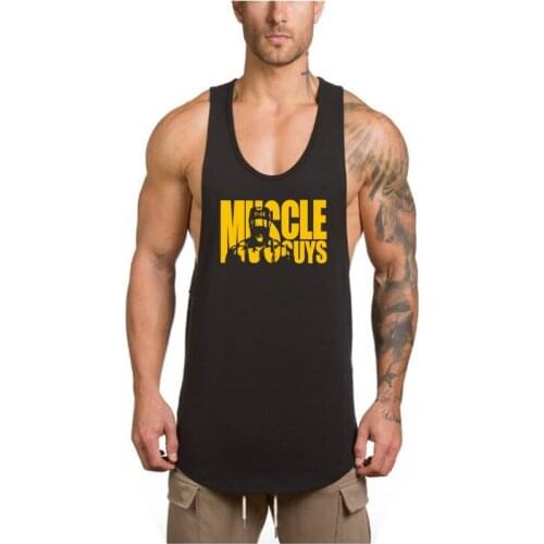 New Brand Casusl Mens Tank Top Workout Mesh Gym Clothing Bodybuilding Singlets Musculation Fitness Vest Sport Sleeveless Shirt