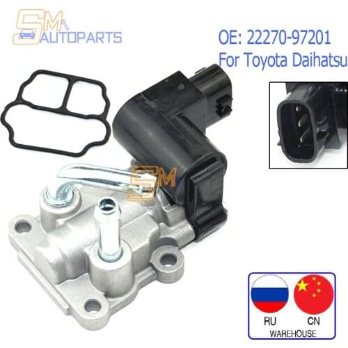 New Idle Air Control Valve 22270-97201 For Toyota Daihatsu 136800-1250 89452-87114 22270 97201 2227097201
