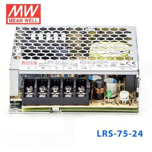 Friendly MEAN WELL 12Pack LRS-75-24 24V 3.2A meanwell LRS-75 76.8W Single Output Switching Power Supply