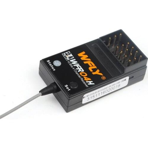 Original WLFY X4 2.4G Receiver WFR04H 4ch receiver high speed receiver especially designed for WFX4