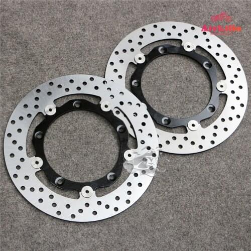 Floating Front Brake Disc Rotor Fit For Yamaha 08-12 T-max XP500 09 10 11 Tmax500 Motorcycle