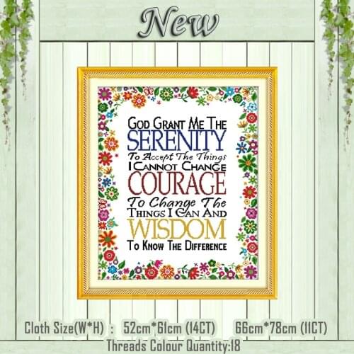 The gift of God flowers diy decor paintings counted printed on canvas DMC 14CT 11CT Cross Stitch Needlework Sets Embroidery kits