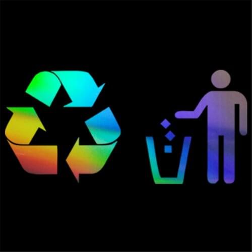 Recycle Renew Reuse Sticker Vinyl Decal Car Window Wall Door Bumper Decor Gift
