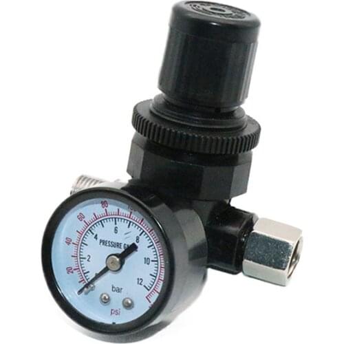 Spray Gun Regulator Air Pressure Regulator Auto Paint Air Regulator Spray Gun Adjustable Regulating Gauge Air Tool