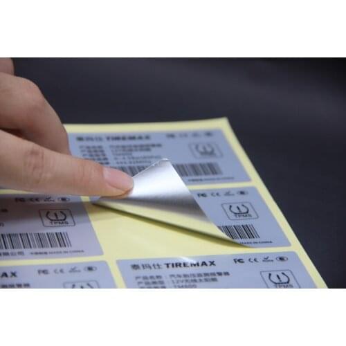 Custom made sticker sticker Waterproof PVC Silver Dragon custom made two-dimensional logo advertising sticker