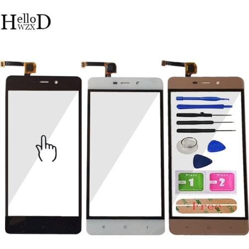 Touch Screen Front Glass For Xiaomi Redmi 4 Pro 4Pro Digitizer Panel Touch Screen Glass Panel Touch Screen Tools