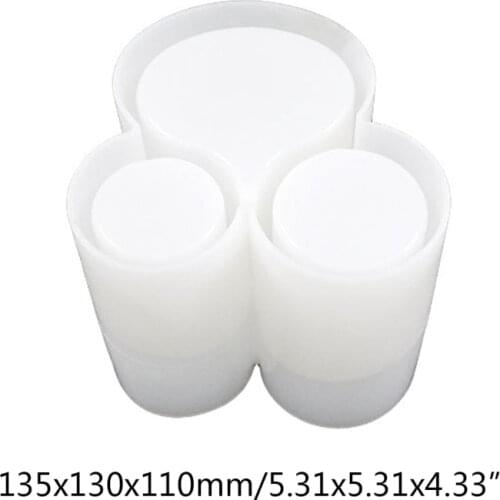 Epoxy Crystal Resin Silicone Mold Cosmetic Pen Holder Storage Box Mold for DIY Jewelry Making Home Desk Organizer Decor