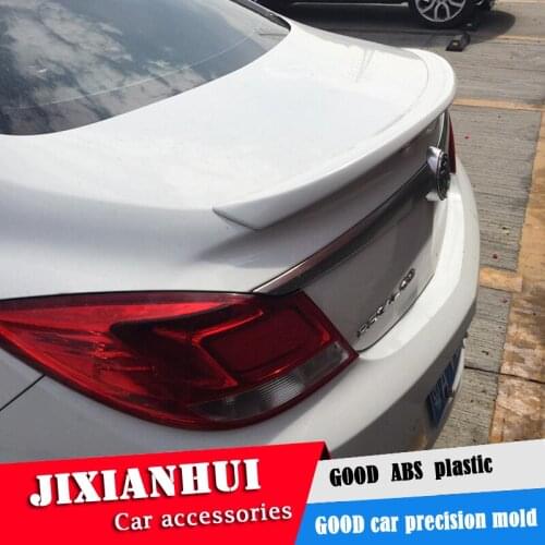 For Regal Spoiler 2008-2013 Buick Regal DLYC Spoiler ABS plastic Material Car Rear Wing Color Rear Spoiler