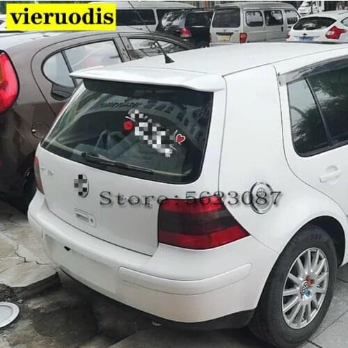 For Volkswagen GOLF 4 Spoiler 1998-2004 High Quality ABS Material Car Rear Wing Primer Color Rear Spoiler modified spoiler