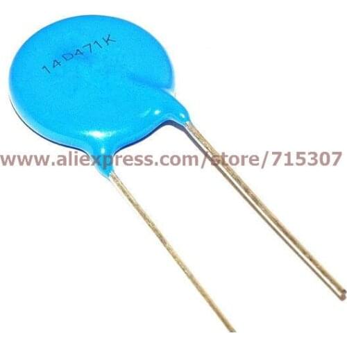 PHISCALE 50pcs Varistor 14D471K