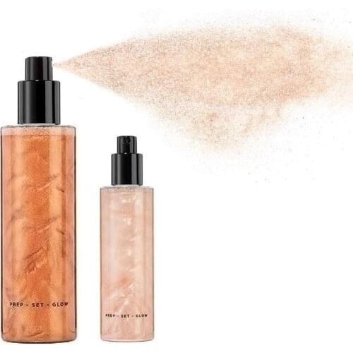 Highlighter Liquid High Gloss Makeup Spray Flowing Sand Makeup Moisturizing Facial Lasting Brightening Makeup