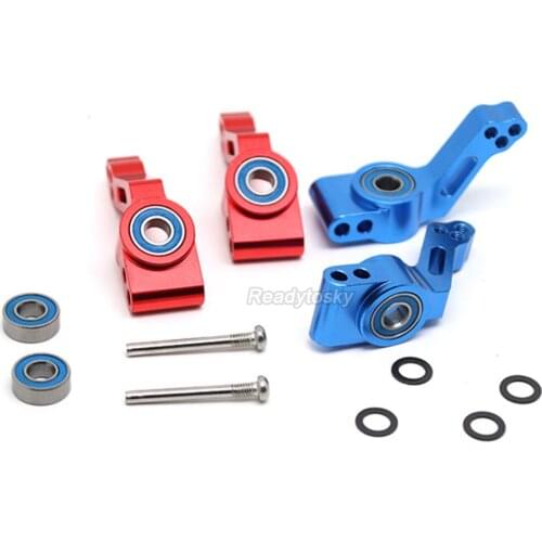 1:10 RC Alloy Rear Stub Axle Carriers for Traxxas 1/10 2WD Slash Stampede Rustler Bandit-Replaces Part 3752