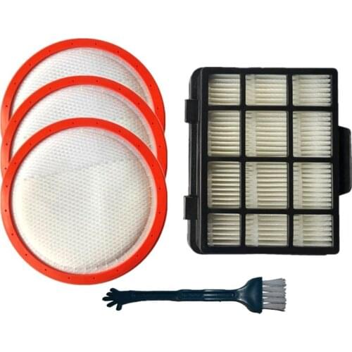 1 Set Vacuum Cleaner Filter + Filter Cotton for Midea C3-L148B C3-L143B L143C VC14A1-VC Vacuum Cleaner Spare Parts