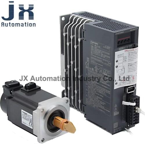 100% New Original 400W Mitsubishi AC Servo Brake Motor Drive Set MR-JE-40B+HG-KN43BJ-100S