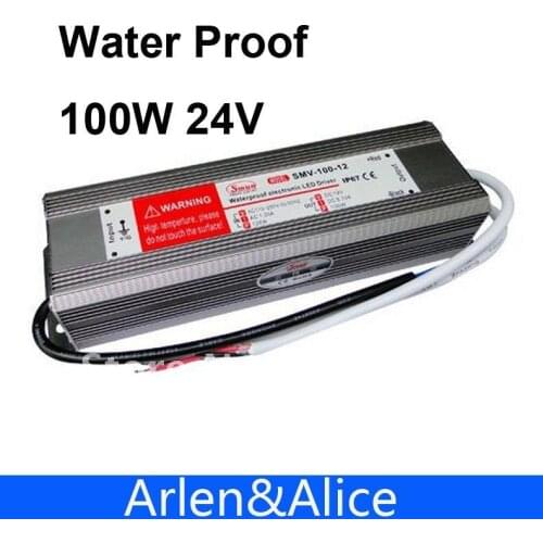 100W 24V 4.2A Waterproof outdoor Single Output Switching power supply SMPS AC TO DC