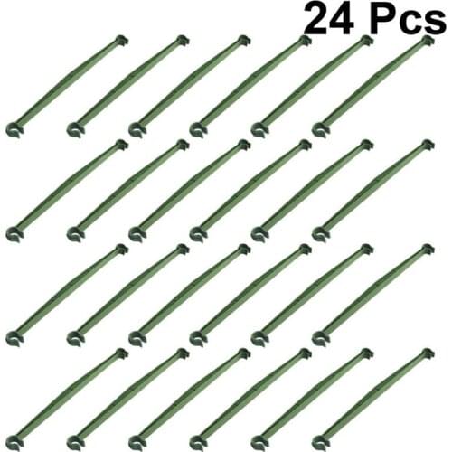 24Pcs Plant Support Rod Fixed Connector Gardening Vegetable Vines Climbing Plant Support Connecting Rod 11/16mm