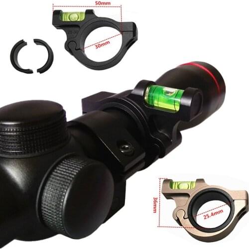 25.4mm/30mm Ring Bubble Level for Weaved Picatinny scope Bases Hunting Tactical Riflescope Scope Mounts Accessories Sight