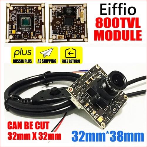 4141+673 Wide Angle New Style 1/3"Sony CCD Effio-e 800tvl Simple hd camera chip module 2.8mm 3.0mp lens big Wide Angle osd menu