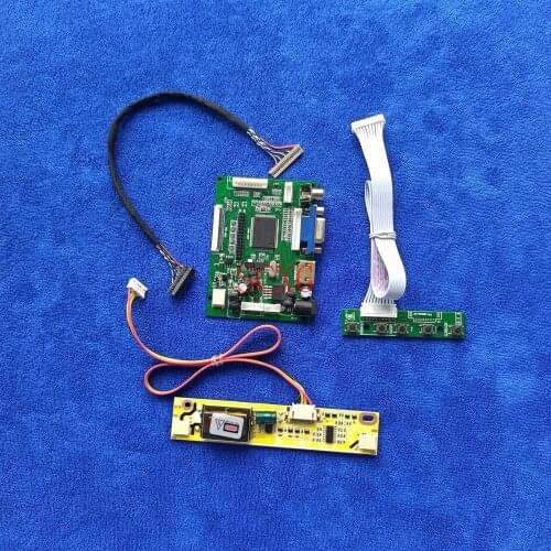 LVDS 20 Pin 800*600 Fit G104SN02/G121SN01/LTA104S1 HDMI-compatible 2AV VGA DIY Kit2CCFL LCD monitor controller driver board