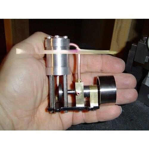 Z-121 Single Cylinder Steam Engine Model Drawing Retro Model