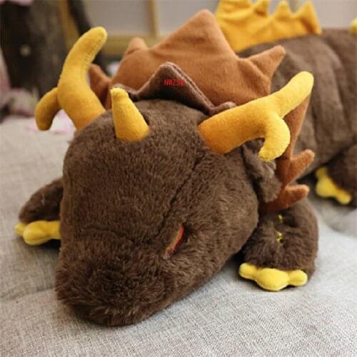 Game Genshin Impact Zhong Li Dragon Plush Doll Pillows 68CM Anime Cosplay Costume Props Accessories Cartoon Bolster