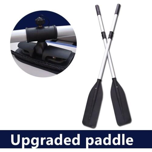 Upgrade Inflatable Boat Telescopic Paddle Aluminium Oars For Fishing Boat Speed Kayak Canoe Outdoor Water Sport Rafting