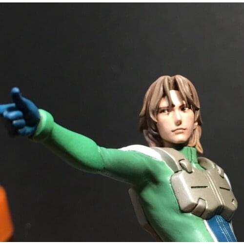 Resin Figure Kit Gundam 1/20 Lockon Stratos Unpainted Garage Resin Model Kit