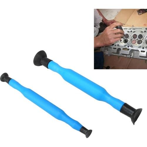 2 Pcs Valve Lapping Sticks Plastic Grip with Suction Cup for Auto Motorcycle Cylinder Engine Valves dust Grinding tool