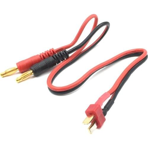 1pcs RC Connector Cable T plug Deans Connector to Banana Tamiya Plug to Banana for IMAX B6 B6AC B8 Chargers