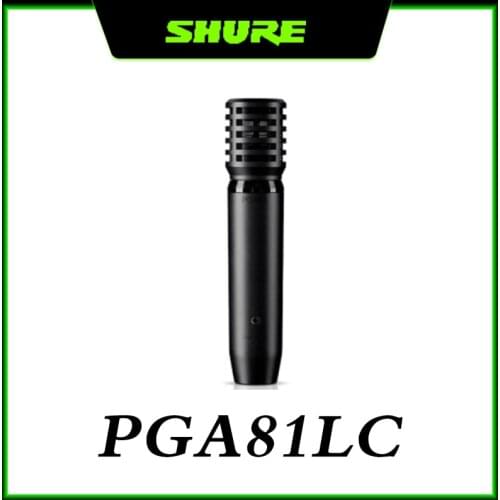 Shure PGA81 Acoustic Instrument Microphone Stage Performance Condenser Microphone Recording Live Microphone