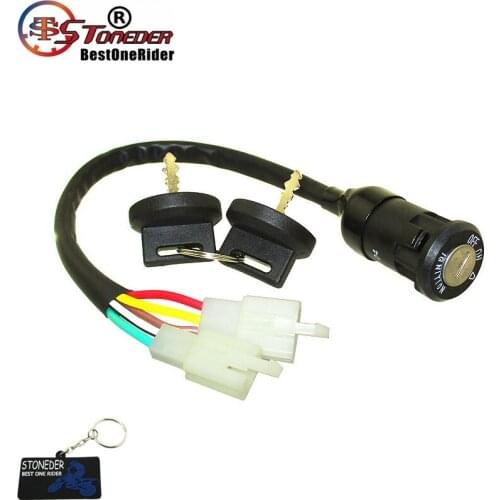 STONEDER Off On Light Key Switch For Zongshen 190cc ZS190 Pit Dirt Bike
