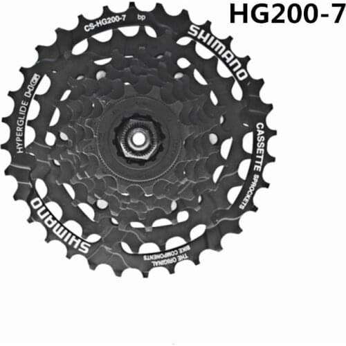Free Shipping Mountain Bike 7 Speed 12-32T Freewheel Cassette Sprocket Bicycle Parts