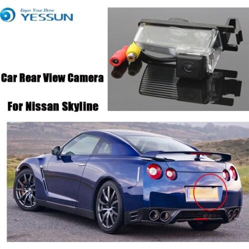 YESSUN For Nissan Skyline Infiniti G35 G37 Reversing Camera Car Parking Backup Camera Rear View Camera HD CCD