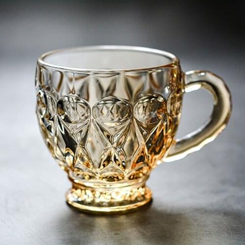 YOMDID Fashionable Coffee Mug Glass Durable Water Cup Tea Juice Milk Mugs Practical canecas tazas For Cafe Household 200ml