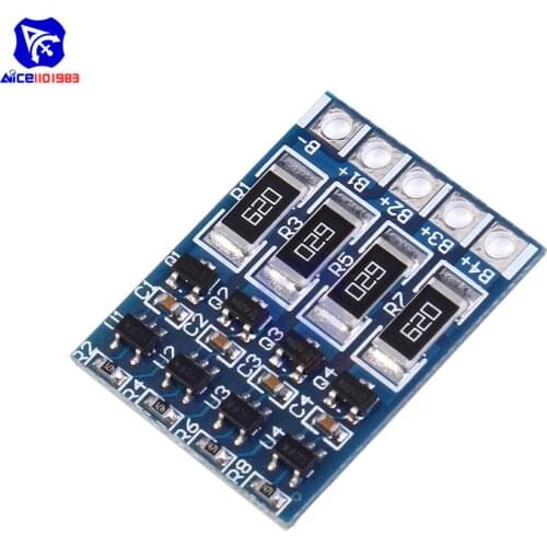 Li-ion Lipo 18650 Lithium Battery Charge Balance Protection Board 4S 4.2V 14.4V 16.8V 68mA Polymer Charging Balance Module