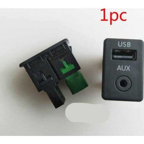 1pc for Volkswagen Magotan Tiguan New Passat Touran RCD510 RNS315 AUX/USB switch socket usb interface