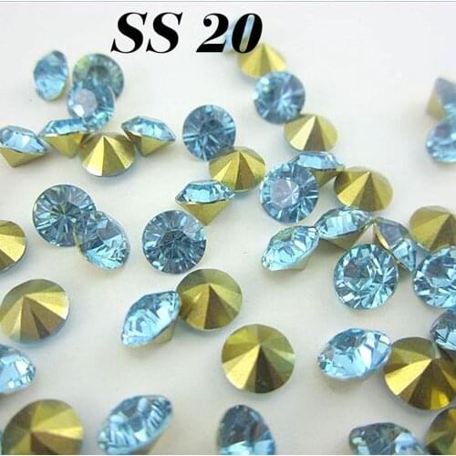 Free shipping Fashion SS20 4.6-4.8mm 432pcs/bag(3G) Sky blueResin rhinestones Pointback,Resin Stones for DIY Decoration