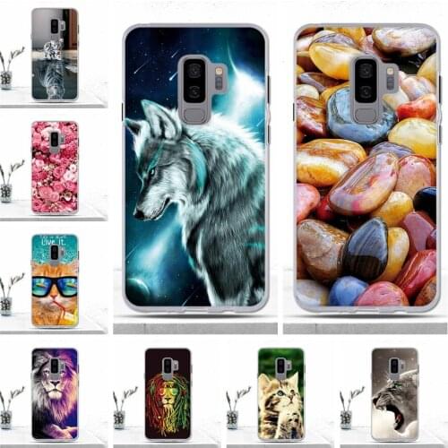 Fundas Phone Case For Samsung Galaxy S9+ S9 Plus Case Cover Soft Silicone TPU Back Cover For Samsung S9 Plus S9+ Case Coque