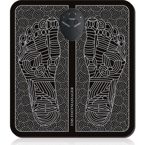 Foot Massager Electric EMS Foot Massager ABS Physiotherapy Revitalize Pedicure Tens Foot Vibrator Wireless Feet Muscle Stimulate