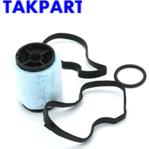 TAKPART CRANKCASE OIL BREATHER SEPARATOR FILTER FOR BMW E46 E39 X5 330D 11127793164