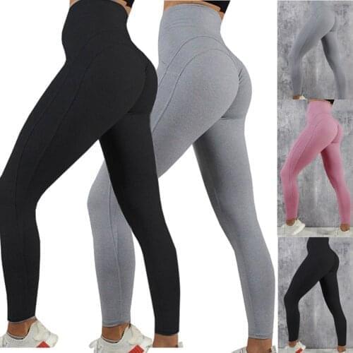 JGS1996 Fashion Yoga Pants Sport Leggings Women Sport Fitness V Shape Legging Push Up Leggings Pants Female Running