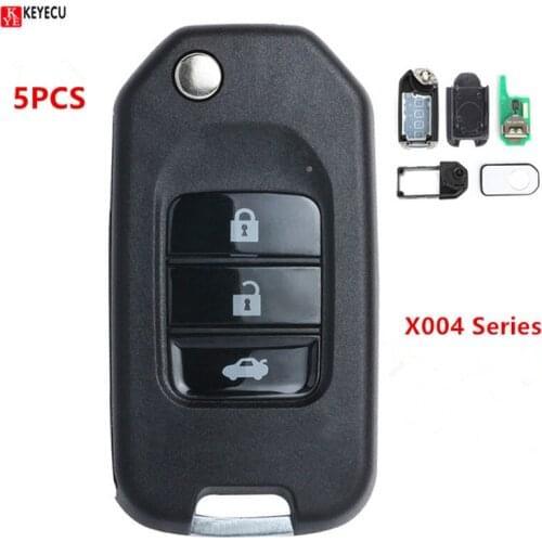 Keyecu 5pcs English Version Universal DS model X004 series remote for VVDI/Xhorse device/ VWmodel remote for VVDI key tool