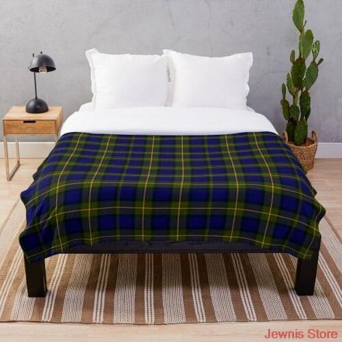 Clan Muir Tartan Throw Blanket Throw Blanket Flannel Fleece Blankets Throw Flatsheet Kids Adults Bedspread Sleeping Cover