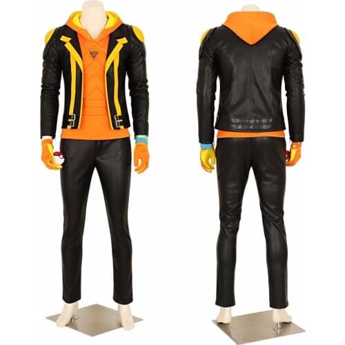 Pokemon Go Spark Team Leader Instinct Cosplay Costume Tailor Made