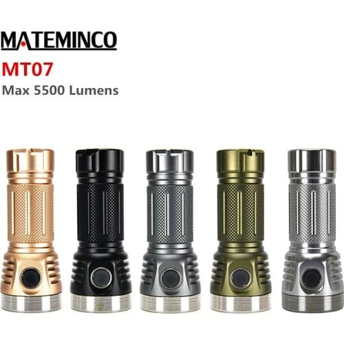 Mateminco MT07 Multi-purpose Flashlight 7*UVC UVA 275nm USB Type-C 5.2V/2A Charging Torch