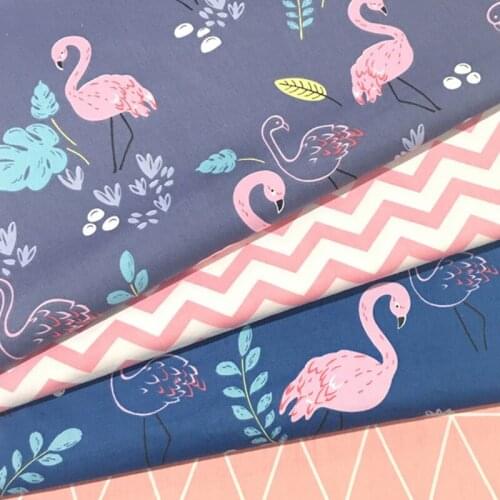 Cartoon Cotton Fabric Baby Quilting Cotton Twill Cloth By Meter DIY Sewing Craft Material